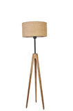 KANARYA YANIK LAMBADER SİLİNDİR HASIR RATTAN ABAJURLU