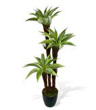 Yapay Ağaç Agave 3Katlı 85cm Silikon Malzeme Doğal Doku 
