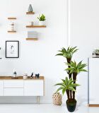 Yapay Ağaç Agave 3Katlı 85cm Silikon Malzeme Doğal Doku 