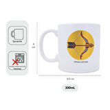 Yay Burcu Temalı Kupa Bardak