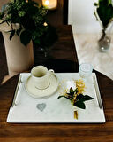 Gentle Damat Kahve Fincan Tepsisi