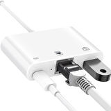 Technow Apple Iphone/ipad Lightning To Ethernet RJ45 Dönüştürücü Adaptörü