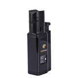 Cohiba CCM0436SY 3 Jet Torch Puro Çakmağı Siyah