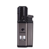 CM0436G 3 Jet Torch Puro Çakmağı Gri