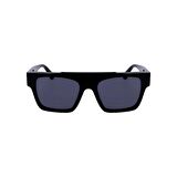 KL 6090S 001 52 Unisex Dikdörtgen Siyah Kemik Güneş Gözlüğü