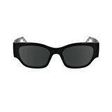Karl Lagerfeld KL 6168S 001 52 Unisex Kare Siyah Kemik Güneş Gözlüğü
