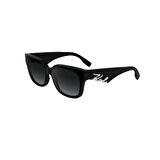 Karl Lagerfeld KL 6161S 240 63 Kadın Kare Kırçıllı Kahverengi Kemik Güneş Gözlüğü