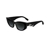 Karl Lagerfeld KL 6162S 105 64 Kadın Geometrik Beyaz Kemik Güneş Gözlüğü