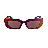 Karl Lagerfeld KL 6164S 602 50 Unisex Dikdörtgen Çok Renkli Kemik Güneş Gözlüğü