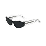 Calvin Klein CK 24534S 970 54 Kadın Cat Eye Şeffaf Kemik Güneş Gözlüğü