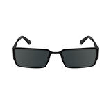 Calvin Klein Jeans CKJ 24206S 001 56 Unisex Dikdörtgen Siyah Metal Güneş Gözlüğü