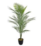 Yapay Ağaç Areka Ağacı Palmiye Ağacı Salon Bitkisi Yapay Areka 130 cm 20 Yaprak