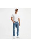 502 Taper likralı esnek kumaş erkek kot pantolon-1364 Mavi / 31/32