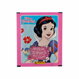 Disney Princess Çıkartma Kartları 20 Paket Set (80 Sticker+20 Kart) 