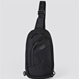 Ççs 31410 Tek Omuz Askılı Sırt ve Göğüs Çantası Siyah