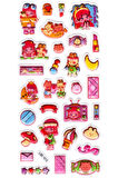 Sticker Kabartmalı Stiker Defter Planlayıcı Etiket (Lde015)-19x9cm - Tavşan ve Kız