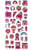 Sticker Kabartmalı Stiker Defter Planlayıcı Etiket (Lde022)-19x9cm - Nostaljik Telefon