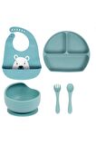 Mint Silikon Beslenme Seti 4lü - Mommyslab Mağaza