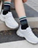 SKECHERS 11959 WHT KADIN  SPOR AYAKKABI
