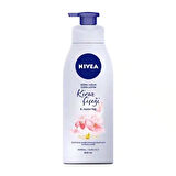 Nivea Değerli Yağlar İçeren Vücut Losyonu Kiraz Çiçeği & Jojoba Yağı 400 ml