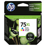 Hp 75XL-CB338WB Renkli Orijinal Kartuş Yüksek Kapasiteli