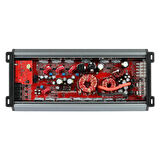 REİSS AUDİO RS-Q1800.5D-4X125W RMS-1X450W RMS MONO-PROFESYONEL 5 KANAL CLASS D OTO ANFİ