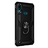 Gpack Samsung Galaxy A10s Kılıf Vega Standlı Yüzüklü Mıknatıslı