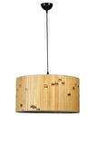 BAMBU 02 ABAJURLU TEKLİ SARKIT AVİZE