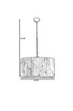 BAMBU 02 ABAJURLU TEKLİ SARKIT AVİZE