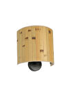 BAMBU 02 ABAJURLU OVAL APLİK