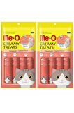 Me-o Creamy Treats Somonlu Yaş Kedi Ödül Maması 15 Gr 4lü 2 Adet