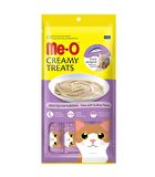 Me-O Creamy Treats Deniz Tarağı - Ton Balıklı Krema Yetişkin Kedi Ödülü 4x15 g 