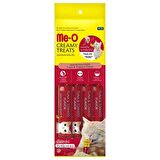 Yemci Petshop me-o Meocreamy Treats Ton Balıklı Ve Domatesli Kedi Ödülü (4X15GR)