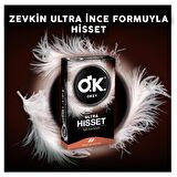Okey Ultra Hisset Prezervatif 10 Lu