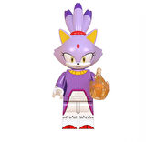 Süper Kirpi Game video mini figür blaze the cat C-018
