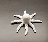 12CM Ufak Hareketli Örümcek Balığı PLA Doğal Malzeme MD2