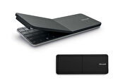 Microsoft Wedge Mobile Siyah Bluetooth Türkçe Q Multimedia Kablosuz klavye