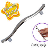 Ördek kulp Krom 96 mm Kulp Mobilya Mutfak Dolabı Çekmece Dolap Kapak Kulpu Kulbu Metal Kulpları