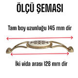 Seç kulp Altın Gold 128 mm Kulp Mobilya Mutfak Dolabı Çekmece Dolap Kapak Kulpu Kulbu Metal Kulpları