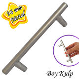 Boy Kulp Mat Krom 96 mm Kulp Mobilya Mutfak Dolabı Çekmece Dolap Kapak Kulpu Kulbu Metal Kulpları