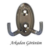 Seç Askı Krom Portmanto Askı Vestiyer Duvar Askısı Metal Dolap Elbise Askılığı