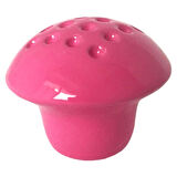 3 Adet Pembe Noktalı Mantar Düğme Kulp Çocuk Bebek Mobilya Çekmece Dolap Kapak Kulbu Metal Kulp Aksesuarları Vidalı