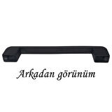 Oval Marmara Kulp 128 mm Siyah Mutfak Kulpu Çekmece Dolap Kapak Kulbu Metal  Mobilya Dolabı Kulpları 