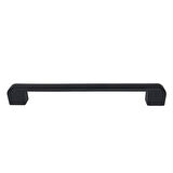 4 Adet Oval Marmara Kulp 160 mm Siyah Mutfak Kulpu Çekmece Dolap Kapak Kulbu Metal  Mobilya Dolabı 