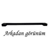 Marmara Kulp 224 mm Siyah Mutfak Kulpu Çekmece Dolap Kapak Kulbu Metal  Mobilya Dolabı Kulpları 