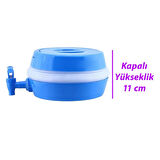 Su Sebili Ayran Meşrubat Içecek Bidonu Sebil Katlanabilir Musluklu Termos Çeşmeli Körüklü 5.5 Litre 