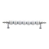 İnci Kulp 128 mm Krom Mutfak Kulpu Çekmece Dolap Kapak Kulbu Metal Mobilya Dolabı Kulpları 
