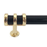 Sarmaşık Kulp Siyah Altın Gold 160 mm Kulp Mobilya Mutfak Dolabı Çekmece Dolap Kapak Kulpu Kulbu Metal Kulpları