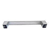 15 Adet Bihter Desenli Kulp 128 mm Krom Mutfak Kulpu Çekmece Dolap Kapak Kulbu Metal  Mobilya Dolabı Kulpları 