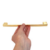 Marmara Kulp 224 mm Altın Mutfak Kulpu Çekmece Dolap Kapak Kulbu Metal  Mobilya Dolabı Kulpları 